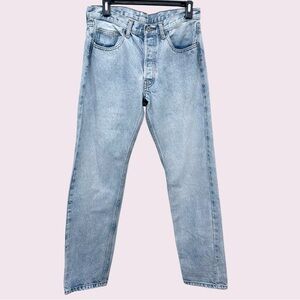 JGalt medium wash straight leg jeans
